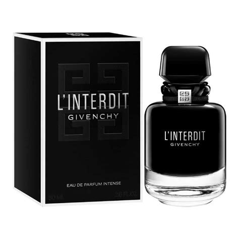 givenchy l'interdit intense uomo|givenchy interdit fragrantica.